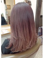 プリーム ヘアー(Pleame hair)&nbsp;ピンク×グラデーションカラー