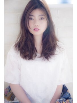 ガーランド (Garland) [Garland/表参道]☆切りっぱなしな透け感ミディ☆