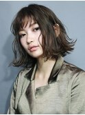 外はねミディーボブ☆