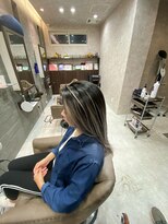 ヘアアンドメイクユ ニキス 利府店(HAIR&MAKE UNIXIS)&nbsp;バレイヤージュ