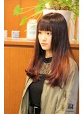 レッドグラデーションカラー