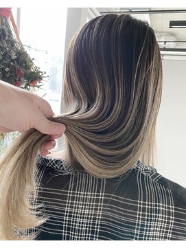 レディアル 大宮(REDEAL) 【REDEAL大宮】エアータッチバレイヤージュ[ハイライトメッシュ]