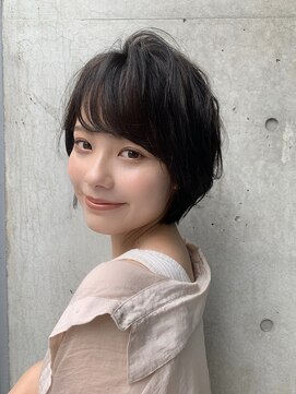 ラ ブレス なんばスカイオ(LaBless) ●大人かわいい 小顔ナチュラルショートボブ30代40代50代