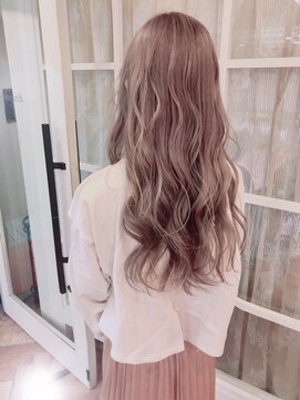 ネオリーブアーチ 武蔵小山店(Neolive arch) ケアブリーチで【イナガキ】透明感グレージュカラー。・*