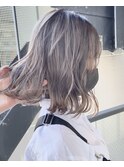 イメチェンエアータッチバレイヤージュカラーグレージュ