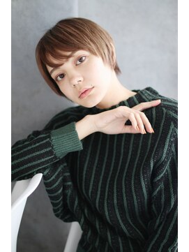 プリズム ヘアーデザイン みずほ台店 透明感バツグンハンサムショート