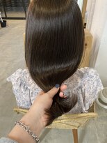 シーバイサイン(sea by Sign)&nbsp;暗髪/オリーブグレー/ブリーチなしダブルカラー/透明感