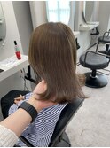 【LICCA 伊崎優李】ブリーチなし/wカラー/ベージュ/韓国ヘア