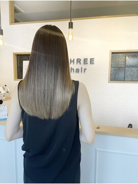 スリーヘアー(THREE hair) グラデーションカラー