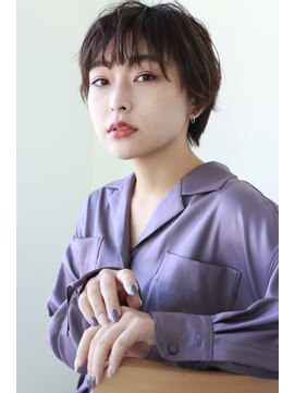 エクリ(equri×SHISEIDO) 【目黒美容室】ウェーブショートヘア