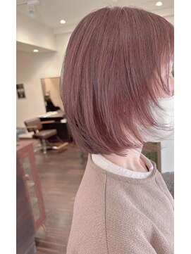 プライベート ヘアサロン カオ(private hair salon kao) 顔周りレイヤーbob