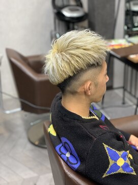 パッション 石巻中里店(PASSION) メンズ　ハイトーンショート