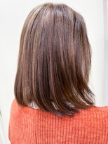 アルファ インタラクティブ エム フラワー(ALUFA interactive.M Flower)&nbsp;20代30代40代大人3Dカラーアッシュブラウン艶感ロブヘアー