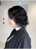 【くせ毛カット】ウェーブボブ