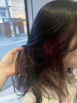 エミュー(emue) 20代30代おしゃれインナーカラー春ピンクカラー