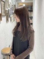 プライベートサロン キッテ(private salon kitte.)&nbsp;アッシュベージュ柔らかロング