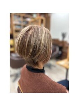 グリーンルーム(green room) 白髪ぼかしハイライト