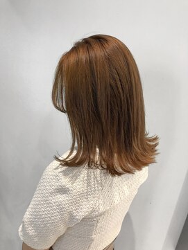 パーク(PARK.umeda) ベージュカラー×外ハネ