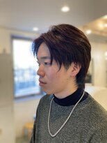 ヘアーサロン イルア 北越谷(hair salon I'LUNA) 大人ピンクのウルフ。1.2
