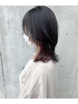 グッディ 倉敷中島店(GOOD-DAY) 植田まい＊ミディアムレイヤー×インナーカラー