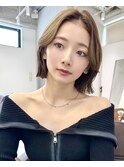 切りっぱなし_タッセルボブ_レイヤーボブ_韓国ボブ