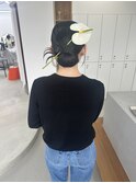 卒業式ヘア/成人式ヘア/ヘアセット/タイトアレンジ