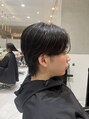 ガリカ(Gallica kinshicho) 後ろに毛流れをつくるセンターパート