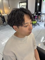 アイズ 海老名(AIZU) ツイストスパイラルパーマ ツイストパーマ メンズパーマ 眉毛