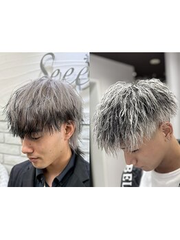 【栄駅10秒】ニュアンスパーマからハードパーマ/ホワイトメッシュまで幅広く対応!お洒落で自然なstyleに☆