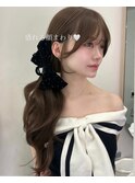 (licca内堀)顔まわり×結んでも可愛い×前髪