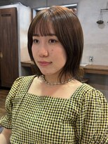 ヘアーミュゼ 井田店(Hair Musee)&nbsp;くびれレイヤー　× オリーブブラウン