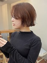 パークレーン アイス イヴェン(park lane ICI yeven)&nbsp;ブリーチなし　秋オレンジブラウン　オレンジベージュ/akari