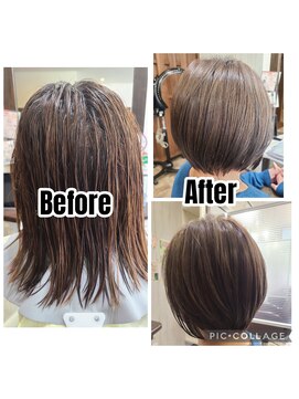 カット×アディクシーカラー