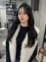 ハロ(Halo)&nbsp;レイヤーカット/2way前髪/ダークグレージュ