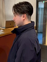 アトリエ(atelier.)&nbsp;刈り上げ メンズショート ツーブロック ブラウン 20代