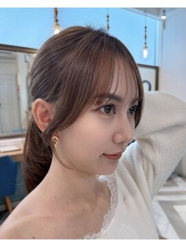 ロンドアベニール 北千住(Lond avenir) レイヤーカット/ワンホンレイヤー/20代30代40代50代/前髪/北千住