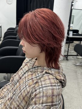 ピア ヤクイン(Pia Yakuin) メンズミディアム/暖色カラー/ウルフカット