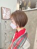 カット+カラー+トリートメント+ショートスパ ¥16850