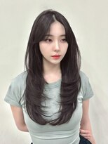セブンルックス(7LOOKS) 【レイヤー】アッシュブラウン×ワンカールレイヤー