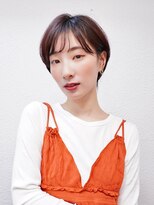 ハウスアンドヘアーワークス(House&Hair works) 前髪長め大人小顔ショート30代40代50代 藤沢