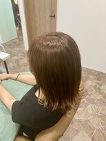 エヌ ヘアー(N-hair) 外ハネミディアムボブ
