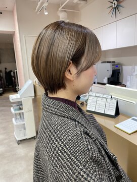 フェイス 石川町 (FACE) ショート×丸みショート×大人ショート×前髪あり×横浜