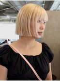 ブロンドボブ