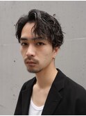 シャドウパーマルーズパーマスパイラルパーマセンターパート