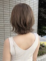 リア トーキョー(Lia TOKYO)&nbsp;【工藤武士】切りっぱなしレイヤーボブミルクティーベージュ