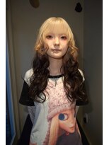 ワビ 本町店(wabi)&nbsp;blonde × brown rootscolor