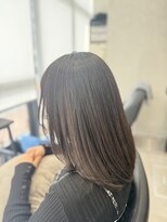ルスリー 横浜店(Lsurii)&nbsp;横浜駅/髪質改善縮毛矯正/黒髪/小顔