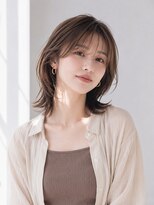 リリアーナ(LILIANA)&nbsp;池袋 外ハネミディ 大人ミディ シースルーバング アッシュ コタ