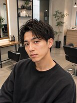 MEN's Baguz MEN'Sカット/ MEN'Sパーマ/ MEN'Sカラー 色気ニュアンスウェーブメンズパーマ
