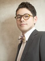 ベックメンズヘアサロン(BEKKU Men's hair salon)&nbsp;おしゃれトラッドなナチュラルツーブック七三スタイル